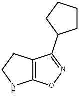 4H-Pyrrolo[3,2-d]isoxazole,3-cyclopentyl-5,6-dihydro-(9CI) 结构式