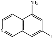 5-Isoquinolinamine,7-fluoro-(9CI) 结构式