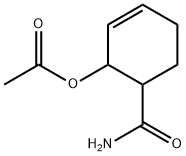 3-Cyclohexene-1-carboxamide,2-(acetyloxy)-(9CI) 结构式