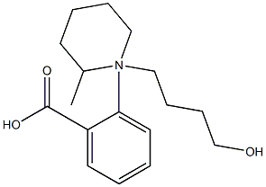 4-(2-Methylpiperidino)butyl=benzoate 结构式