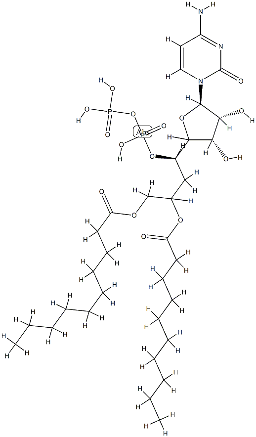 cytidine diphosphate-didecanoin 结构式