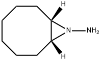 (1α,8α)-9-Azabicyclo[6.1.0]nonan-9-amine 结构式