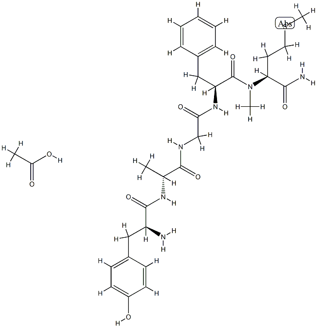 MetkephaMide acetate Structure