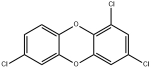 1,3,7-trichlorooxanthrene, 67028-17-5, 结构式