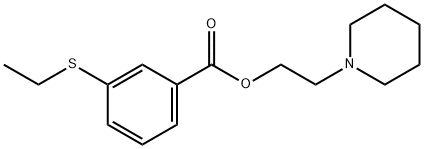 2-Piperidinoethyl=m-(ethylthio)benzoate|