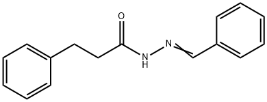 (E)-N-benzylidene-3-phenylpropanehydrazide 结构式