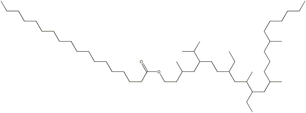 C32-36 异烷醇硬脂酸酯 结构式
