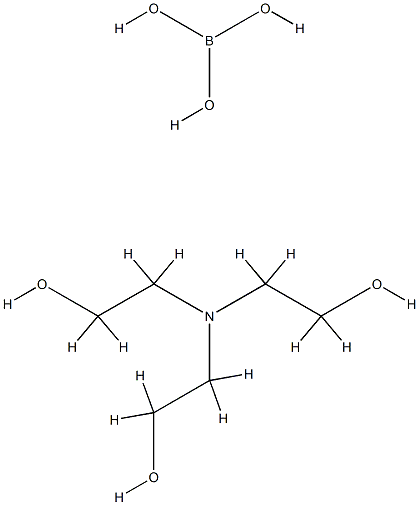 Boric acid, compd. with 2,2',2''-nitrilotris[ethanol] 结构式