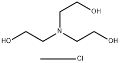 均聚三乙醇胺与氯甲烷的反应产物, 68609-18-7, 结构式