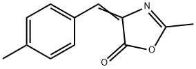 5(4H)-Oxazolone, 2-Methyl-4-[(4-Methylphenyl)Methylene]- Structure