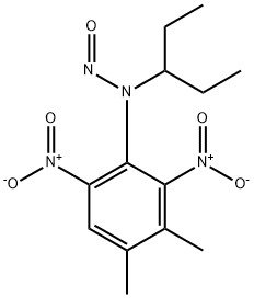 N-NITROSOPENDIMETHALIN 结构式