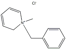Pyridinium, 1-(phenylmethyl)-, ethyl methyl derivs., chlorides Structure
