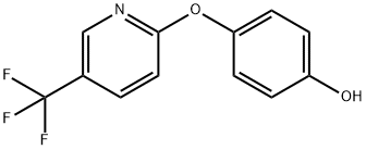4-{[5-(三氟甲基)吡啶-2-基]氧基}苯酚, 69045-85-8, 结构式