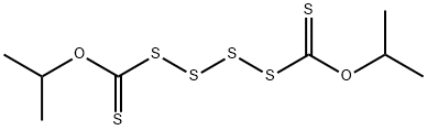 Diisopropylxanthogen tetrasulfide Structure