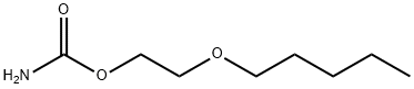 2-Pentoxyethyl=carbamate 结构式