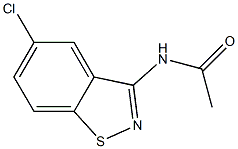 N-(4-chloro-9-thia-8-azabicyclo[4.3.0]nona-2,4,7,10-tetraen-7-yl)aceta mide Structure