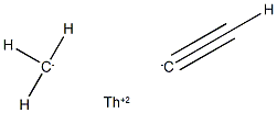 thorium tricarbide 结构式
