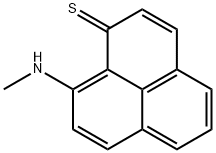 Phenalene,1-thione-9-methylamino- 结构式