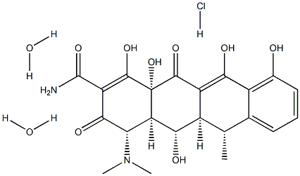 DOXYCYCLINE HCL HYDRATE Structure