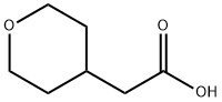 四氢吡喃-4-乙酸 结构式