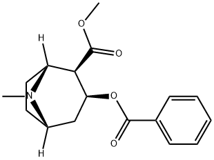 コカイン 化学構造式