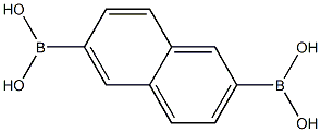 BORONIC ACID, 2,6-NAPHTHALENEDIYLBIS-, 887260-96-0, 结构式
