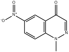 1-甲基-6-硝基-4(1H)-噌嗪, 5265-43-0, 结构式