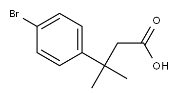 3-(4-Bromophenyl)-3-methylbutanoicacid|67159-82-4