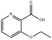 3-エトキシピリジン-2-カルボン酸 化学構造式