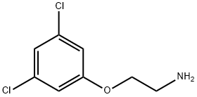 2-(3,5-二氯苯氧基)乙烷-1-胺 结构式