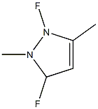 1,3 dimethyl-5fluoropyrazol fluoride Structure