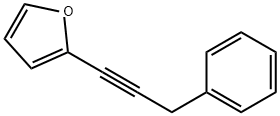 2-(3-PHENYLPROP-1-YN-1-YL)FURAN 结构式