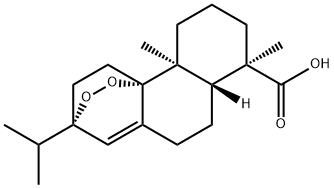 9,13-EPIDIOXY-8(14)-ABIETEN-18-OIC ACID, 5309-35-3, 结构式