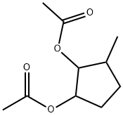 1,2-Cyclopentanediol,3-methyl-,diacetate(6CI,9CI) 结构式