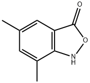 2,1-Benzisoxazol-3(1H)-one,5,7-dimethyl-(9CI) 结构式