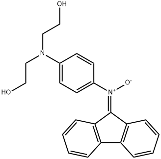 alpha-diphenylene-N-(4-(bis-(beta-hydroxyethyl)amino)phenyl)nitrone|