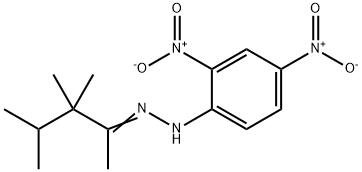3,3,4-Trimethyl-2-pentanon (2,4-dinitrophenyl)hydrazone 结构式