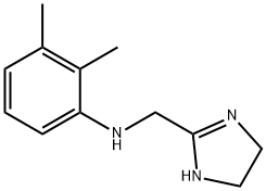 2,3-xylylaminomethyl-2'-imidazoline 结构式