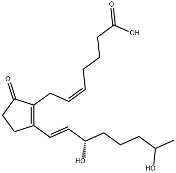 19-hydroxyprostaglandin B2 结构式