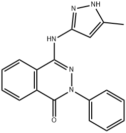 Phthalazinone pyrazole Struktur