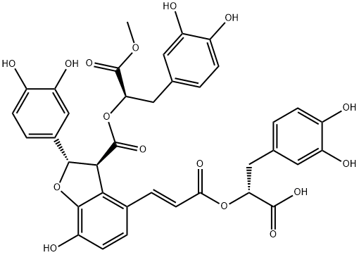 9'''-丹酚酸B单甲酯 结构式