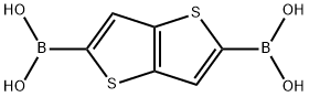 Boronicacid,B,B'-thieno[3,2-b]thiophene-2,5-diylbis- Struktur