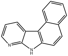 7H-benzo[e]pyrido[2,3-b]indole 结构式