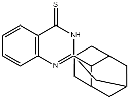 4(1H)-Quinazolinethione, 2-tricyclo[3.3.1.13,7]dec-2-yl- (9CI) 结构式