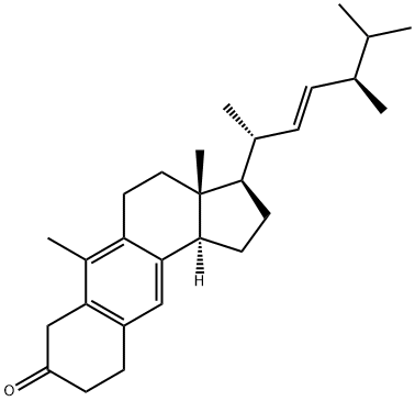 Anthiaergostan-5,7,9,22-tetraen-3-one 结构式