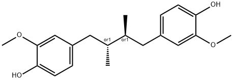 二氢愈创木酯酸, 66322-34-7, 结构式
