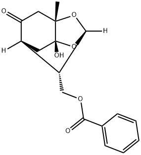 芍药甙元酮 结构式