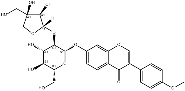 Glycyroside, 125310-04-5, 结构式