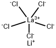 氯化镧(III)双(氯化锂)络合物 溶液, 405204-22-0, 结构式