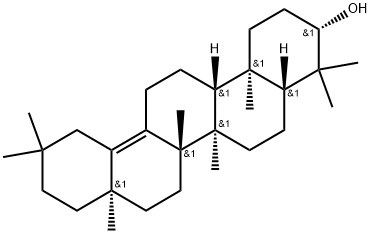 Α-香树素, 508-04-3, 结构式